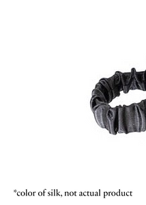 MULBERRY SILK SMALL HAIR SCRUNCH - ECHO VIE