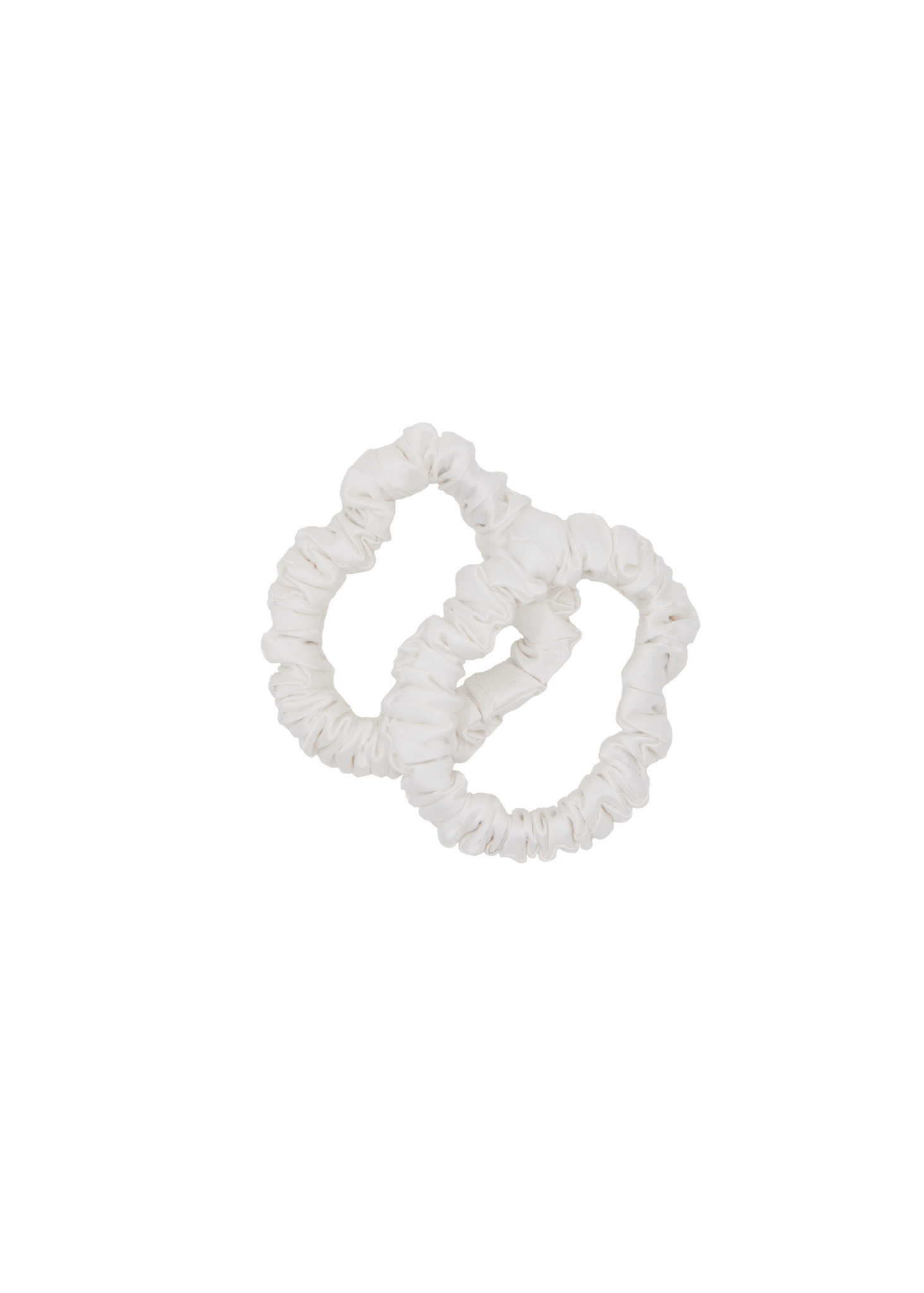 MULBERRY SILK SMALL HAIR SCRUNCH - ECHO VIE
